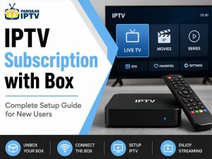 iptv subscription with box