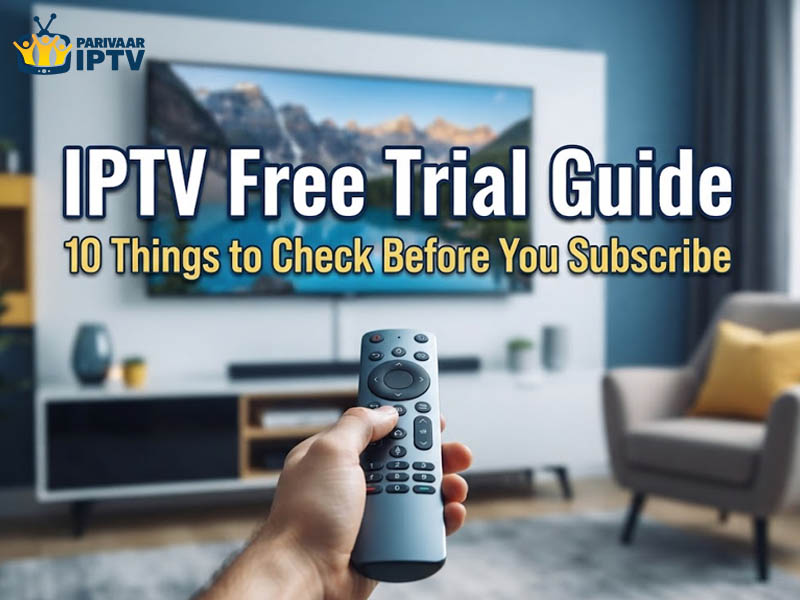 IPTV Free Trial